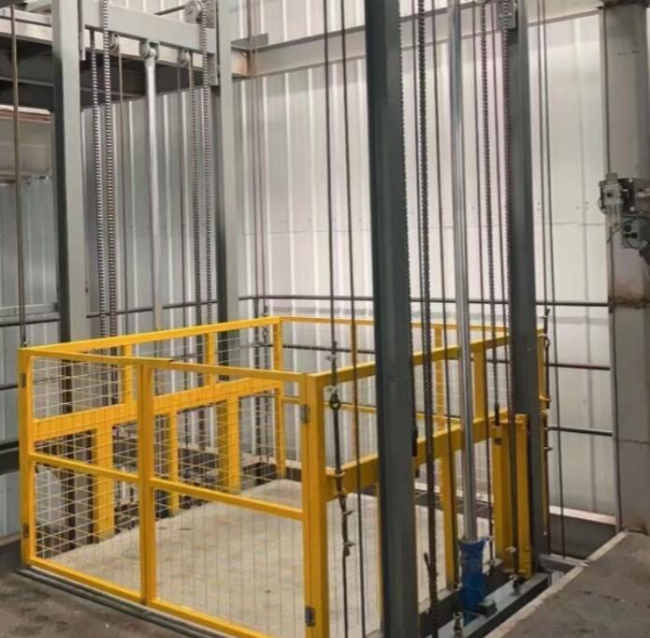 延安导轨式升降机一般加工周期